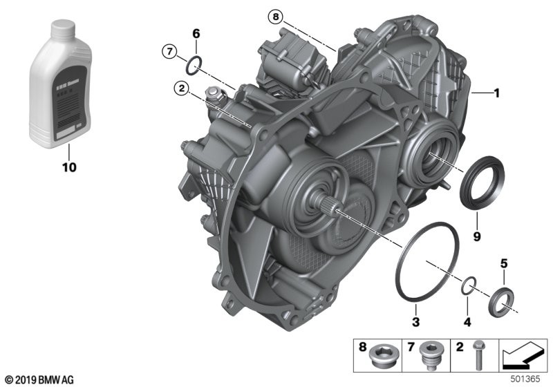 Electric gearbox / Mounting
