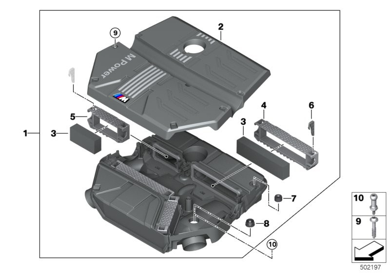 Intake silencer / Filter cartridge