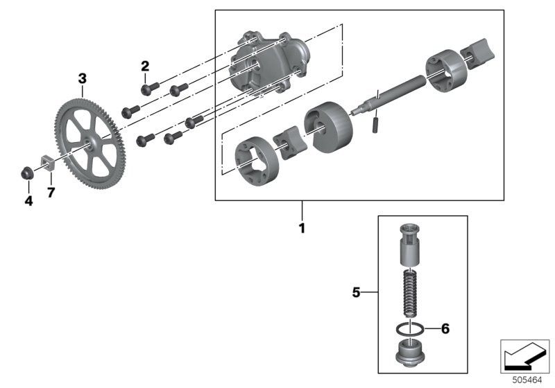 Oil pump pressure control valve