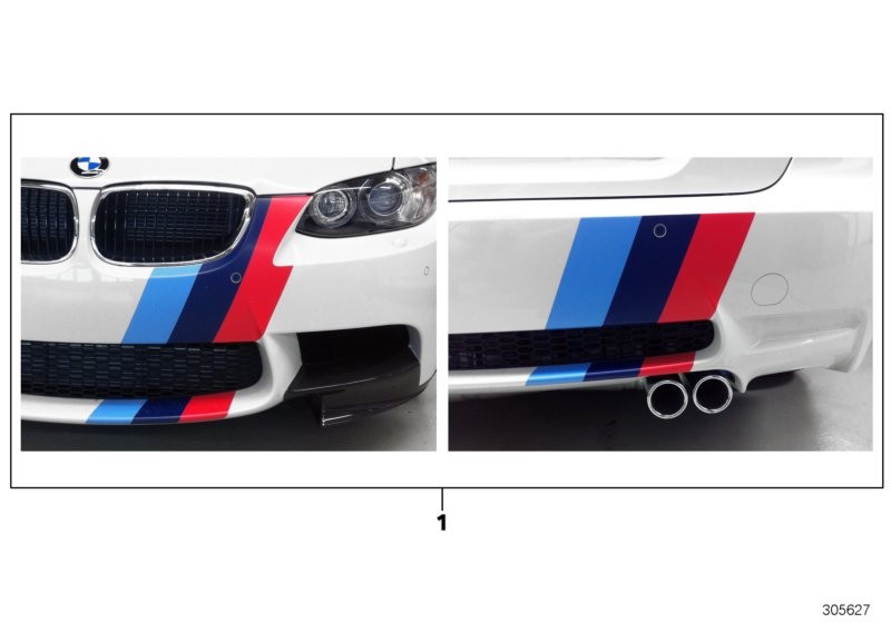 BMW M Performance 'Giugiaro' ant. / post.