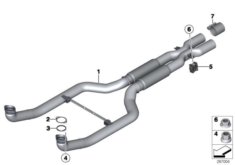 BMW Presilenziatore