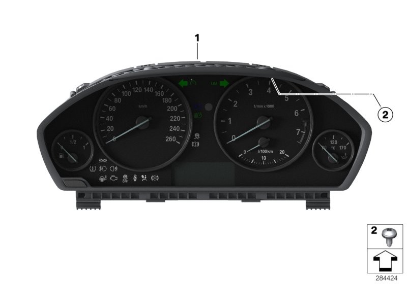 BMW Combinazione strumenti