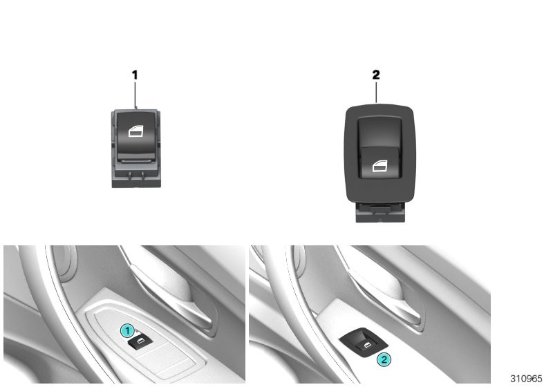 BMW 스위치,윈도우레귤레이터,동반자측/뒷좌석