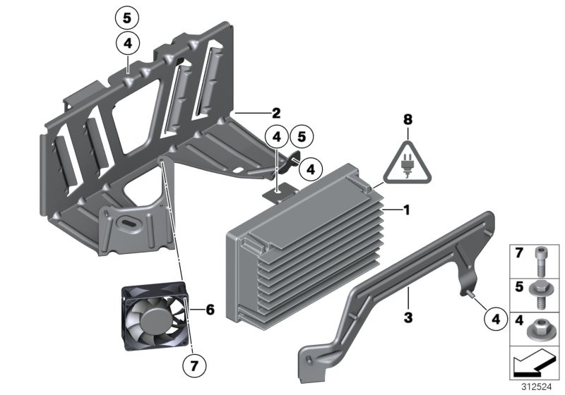 BMW 증폭기/홀더