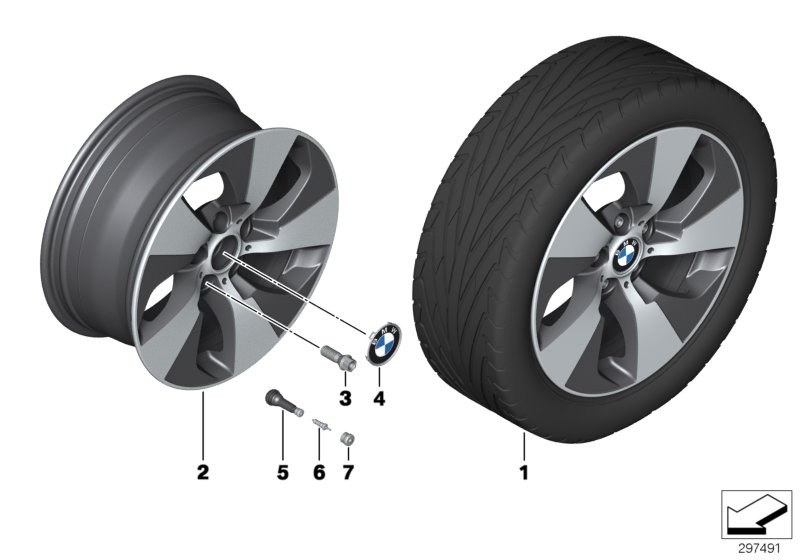 BMW BMW LM-velg Streamline 419 - 18''