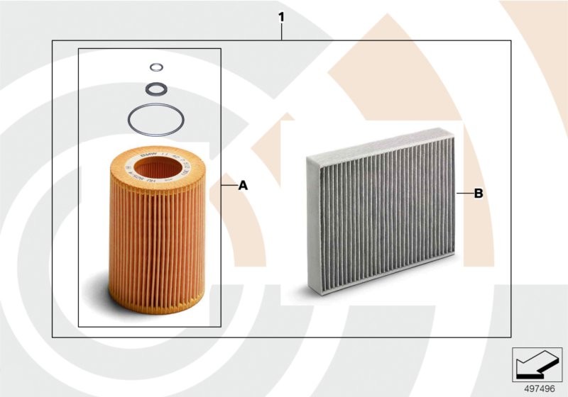 BMW Service Kit inspectie I/olieservice
