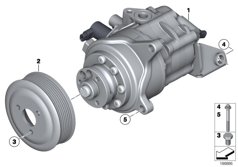 BMW Pompa wspom. kierow./Dynamic Drive