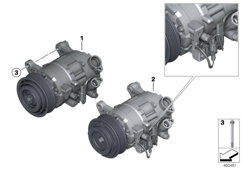 BMW Compressore climatiz. - Ricambi Usati