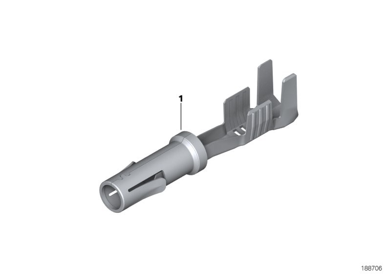 BMW Sistema de ficha redonda D 1,5 mm