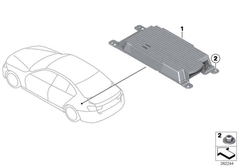 BMW Combox telemática GPS