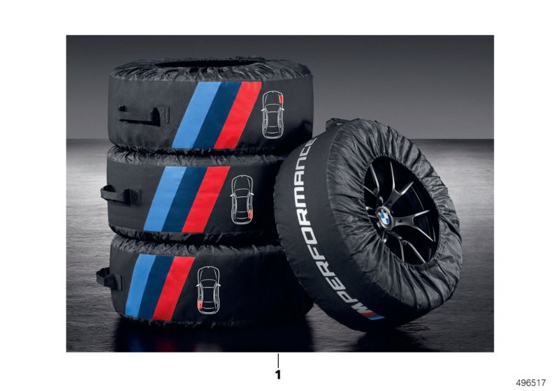 BMW M Performance чехлы для колес