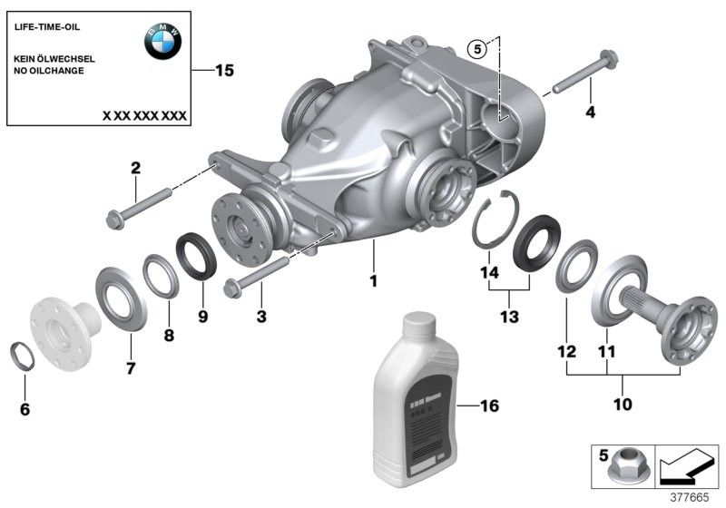 BMW DIfferenziale - Ricambi Usati