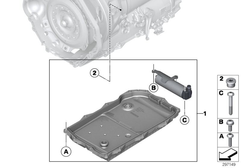 BMW GA8HP50Z 油量存储器